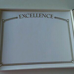 Printable Paperdirect Certificate of Excellence Paper 8.5" x 11" - 50 CT #38